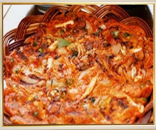 Seafood And Kimchi Pancake